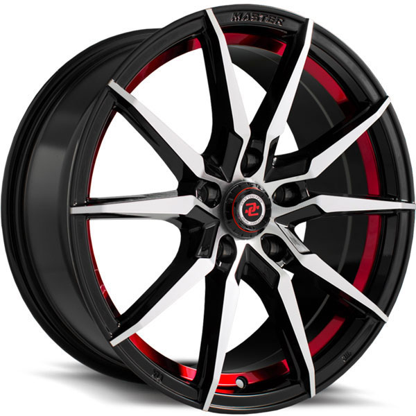 Drag Concepts R30 Gloss Black with Red Undercut