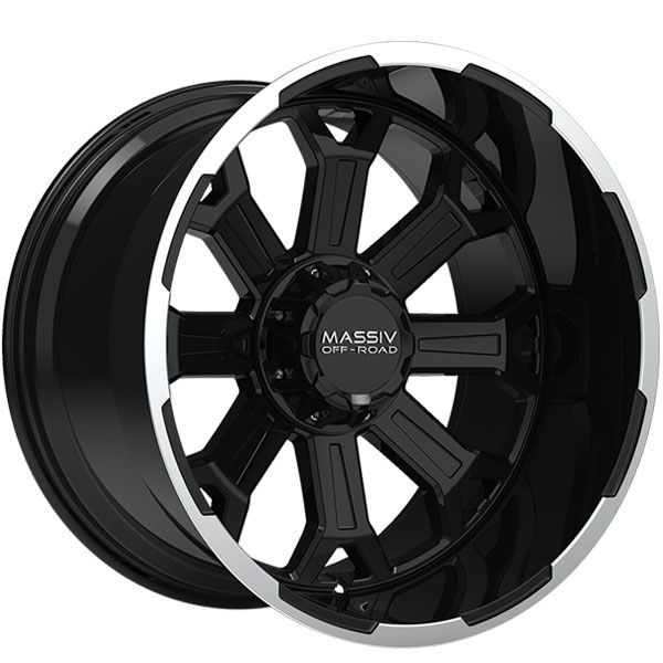 Massiv Offroad OR2 Gloss Black with Machined Trim