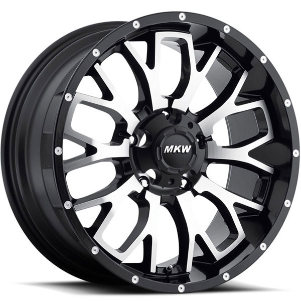 MKW M95 Satin Black with Machined Face